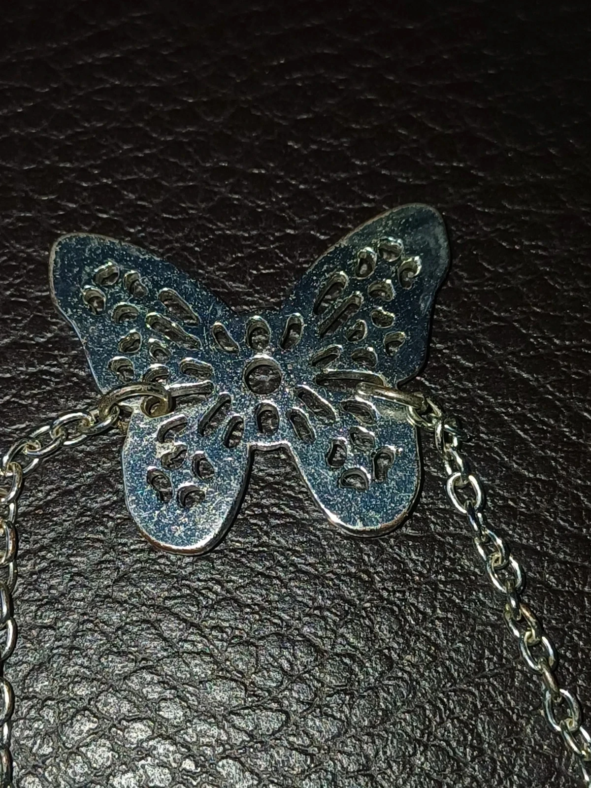 Pulseira borboleta prateada – photo 4